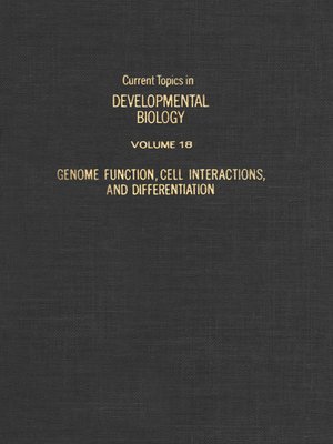 cover image of Current Topics in Developmental Biology